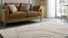 Covor Novie Faux Fur Ivoar 120x170 cm, Flair Rugs