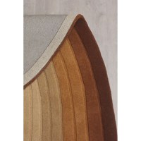 Covor oval Puddle Ombre Wool Maro 200x290 cm, Flair Rugs - 3