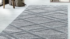 Covor Pisa Gri V5 80x250 cm - Eleganta si Comfort pentru Orice Spatiu