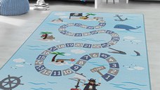 Covor Play Albastru V1 140x200 cm