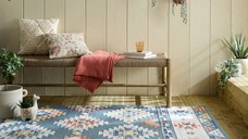 Covor Plaza Avery Albastru 200X290 cm, Flair Rugs
