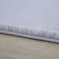 Covor Pouffy V1 Argintiu 160 x 230cm - 4