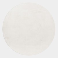 Covor Pouffy V1 Crem 120 x 120cm - 1