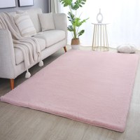 Covor Pouffy V1 Roz 200 x 290cm - 1