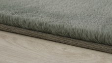 Covor Pouffy V1 Verde 200 x 200cm