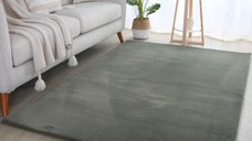 Covor Pouffy V1 Verde 60 x 110cm