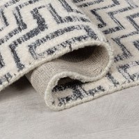 Covor Rhett Circular Knit Gri 160x230 cm, Flair Rugs - 4