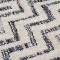 Covor Rhett Circular Knit Gri 160x230 cm, Flair Rugs - 5