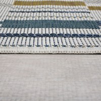 Covor Rosco Geo Outdoor Albastru 200x290 cm, Flair Rugs - 3