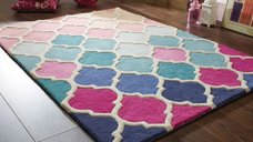 Covor Rosella Roz/Albastru 80X150 cm, Flair Rugs