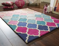 Covor Rosella Roz/Albastru 80X150 cm, Flair Rugs - 1
