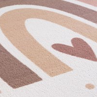 Covor rotund Coco V2 Crem 200x200 cm - 5