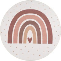 Covor rotund Coco V2 Crem 200x200 cm - 6