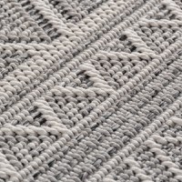 Covor rotund Desert etno V3 Gri 160x160 cm - 6