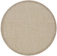 Covor rotund Giza Bej 200x200 cm - 1