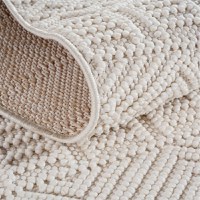 Covor rotund Helix etno V3 Crem 160x160 cm - 4