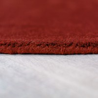 Covor rotund Mia Segment Caramiziu 200x200 cm, Flair Rugs - 3