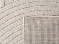 Covor rotund Nova V1 Crem 120x120 cm - 5