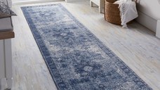 Covor traversă Antique Traditional Albastru 60X230 cm, Flair Rugs