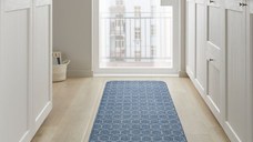 Covor traversă Argyll Washable Bleumarin 57X230 cm, Flair Rugs