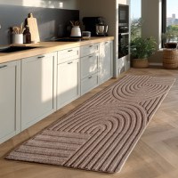 Covor traversa boho Pompei V1 Bej 80x150 cm - 2