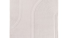 Covor traversa boho Pompei V2 Crem 80x250 cm