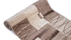Covor Traversa Daffi 13068, Bej/Maro, 120x500 cm, 1700 gr/mp