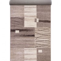 Covor Traversa Daffi 13068, Bej/Maro, 60x700 cm, 1700 gr/mp - 2
