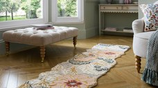 Covor traversa Daphne Shaped Floral Roz 60x230 cm, Flair Rugs