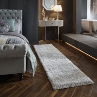 Covor traversă Feather Soft Gri 60X230 cm, Flair Rugs - 1