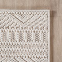 Covor traversa Helix etno V3 Crem 60x110 cm - 5