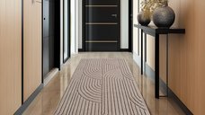 Covor traversa Helix V2 Bej 80x150 cm
