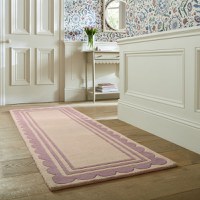 Covor traversa Lois Scallop Verde 80X230 cm, Flair Rugs - 5