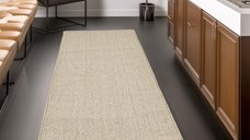 Covor traversa Loom Bej 80x250 cm