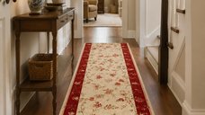 Covor Traversă Lotos, Crem, 100x300 cm, Delta 551 - Eleganță și Confort