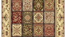 Covor Traversa Lotos Timbre, Bej 100x800 cm, 1800 gr/mp