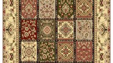Covor Traversa Lotos Timbre, Bej 100x900 cm, 1800 gr/mp