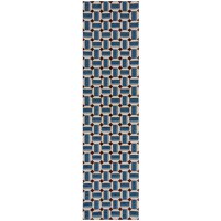Covor traversa Manhattan Lennox Geo Albastru 60X230 cm, Flair Rugs - 2