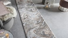 Covor traversă Marbled Roz Pal 60X230 cm, Flair Rugs