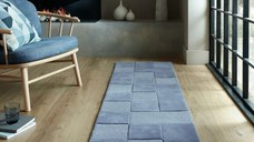 Covor traversa Moderno Caro Albastru 60X230 cm, Flair Rugs