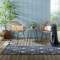 Covor traversă Oro Albastru 66X230 cm, Flair Rugs - 1