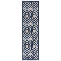 Covor traversă Oro Albastru 66X230 cm, Flair Rugs - 2