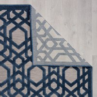 Covor traversă Oro Albastru 66X230 cm, Flair Rugs - 3