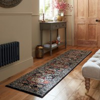 Covor traversa Sincerity Royale Gillingham Albastru 60X230 cm, Flair Rugs - 1