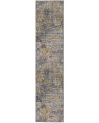 Covor traversă Wonderlust Gri/Galben Ochre 80X300 cm, Flair Rugs - 2