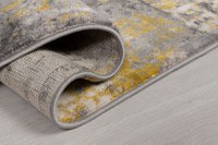 Covor traversă Wonderlust Gri/Galben Ochre 80X300 cm, Flair Rugs - 3