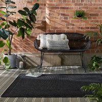 Covor Weave Outdoor CHARCOAL 200X290 cm, Flair Rugs - 1