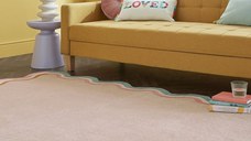 Covor Wool Scallop Crem 200x290 cm, Flair Rugs