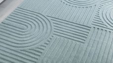 Covor Zen Garden Duck Egg 120X170 cm, Flair Rugs