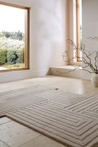 Covor Zen Rectangles Natural 200x290 cm, Flair Rugs - 1